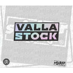 Valla Stock Hologram Sticker