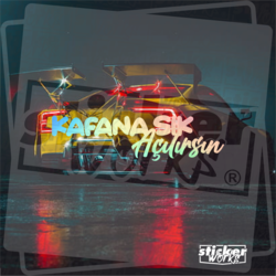 Kafana Sık Açılırsın Hologram Sticker