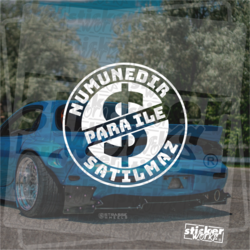 Numunedir Para İle Satılmaz Sticker