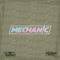 Mechanic Hologram Sticker