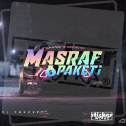 Masraf Paketi Hologram Sticker