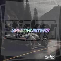 Speed Hunters Hologram Sticker