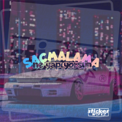 Saçmalama Ne Yapıyorsun Hologram Sticker