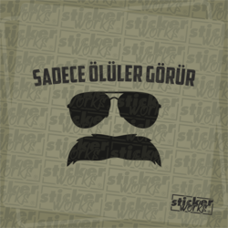 Sadece Ölüler Görür Sticker