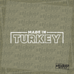 Made In Turkey Sticker