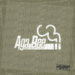 Aga Bee Sticker