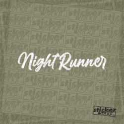 Night Runner Sticker