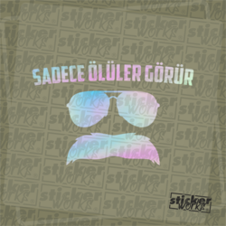 Sadece Ölüler Görür Hologram Sticker