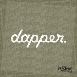 Dapper Sticker