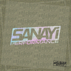Sanayi Performance Hologram Sticker