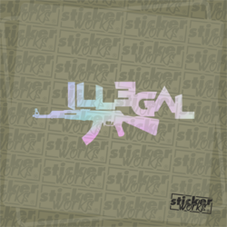 İllegal Hologram Sticker
