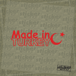 Made In Turkey Sticker