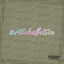 Allahaffetsin Sticker