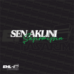 Sen Aklını Şaşırmışsın Sticker