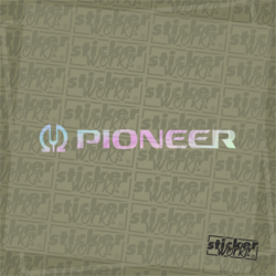 Pioneer Hologram Sticker