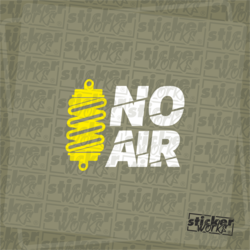 No Air Sticker