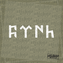 Göktürk  Sticker