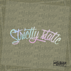 Strictly Static Hologram Sticker