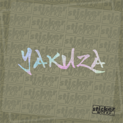 Yakuza Hologram Sticker
