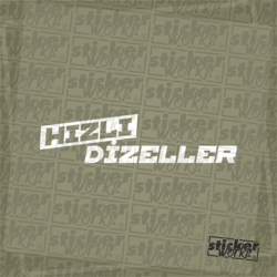 Hızlı Dizeller Sticker