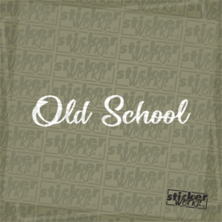 Old School Sticker