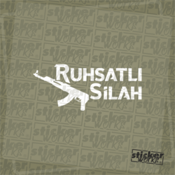 Ruhsatlı Silah Sticker