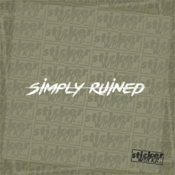 Simply Ruined Sticker
