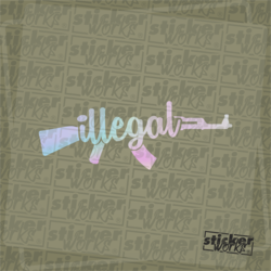 İllegal Hologram Sticker