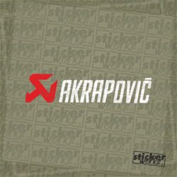 Akrapovic Sticker
