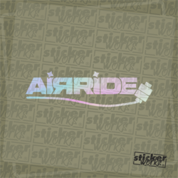 Air Ride Hologram Sticker
