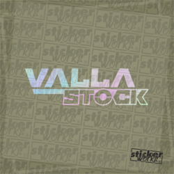 Valla Stock Hologram Sticker