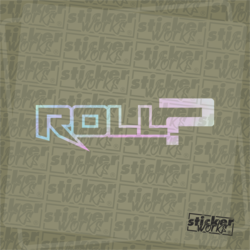 Roll ? Hologram Sticker