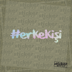 Erkekişi Hologram Sticker