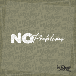 No Problems Sticker