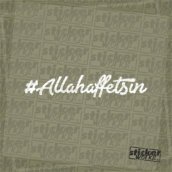 Allahaffetsin Sticker