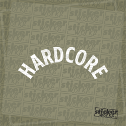 Hardcore Sticker