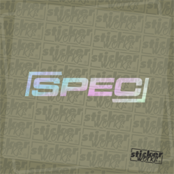 Spec Hologram Sticker