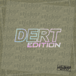 Hologram Dert Edition Sticker