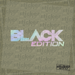 Black Edition Hologram Sticker