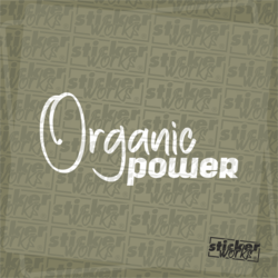 Organic Power Sticker