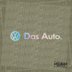 Das Auto Hologram Sticker