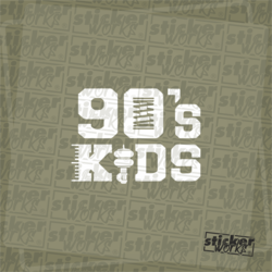90's Kids Sticker
