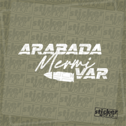 Arabada Mermi Var Sticker