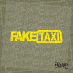 Fake Taxi Sticker