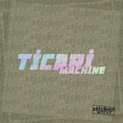 Ticari Machine Hologram Sticker