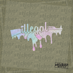 İllegal Hologram Sticker