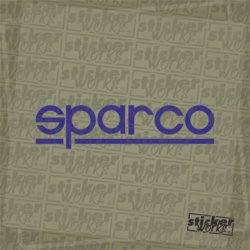 Sparco Sticker