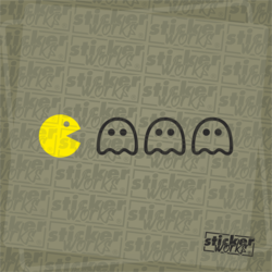 Pacman Sticker