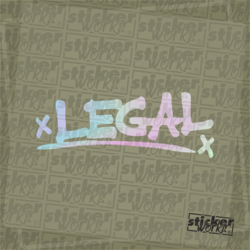 Legal Hologram Sticker