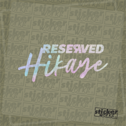 Reserved Hikaye Hologram Sticker